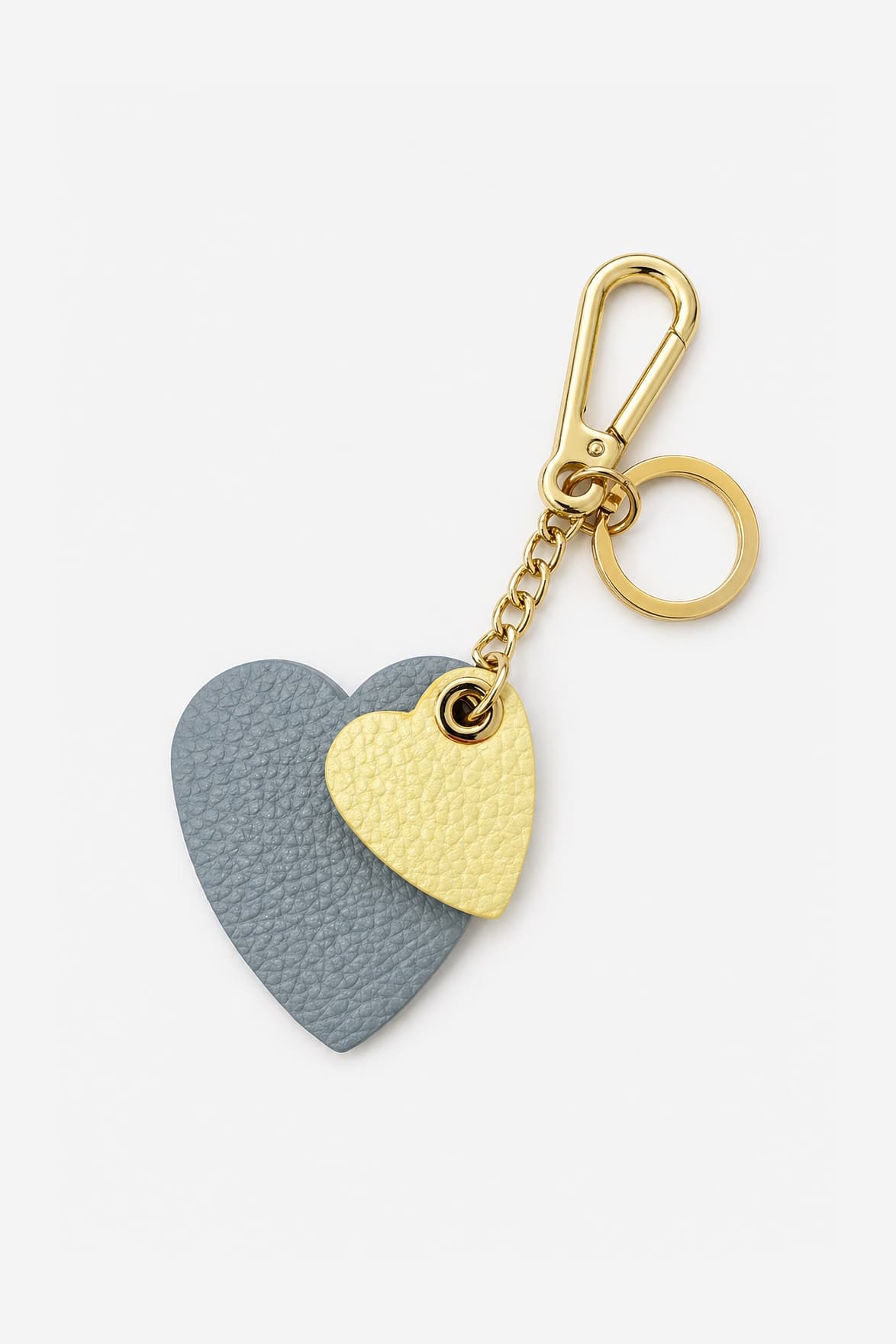 Leather bag charm