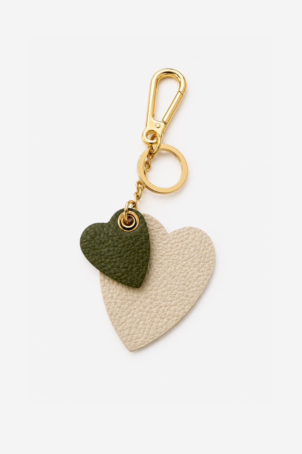 Leather bag charm