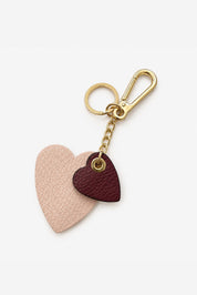 Leather bag charm