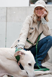 Green Greyhound Nara collar