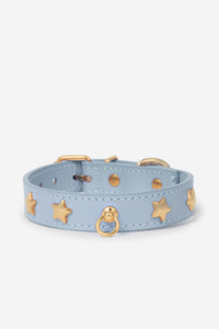Collare per cani Nara azzurro cielo - Azzurro cielo / M