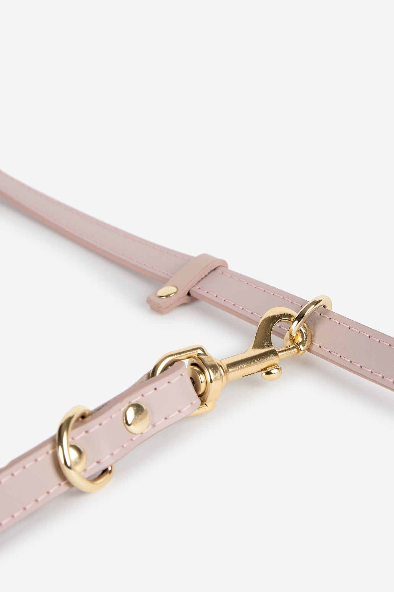 detalle anilla correa multiposición perros pequeños color rosa