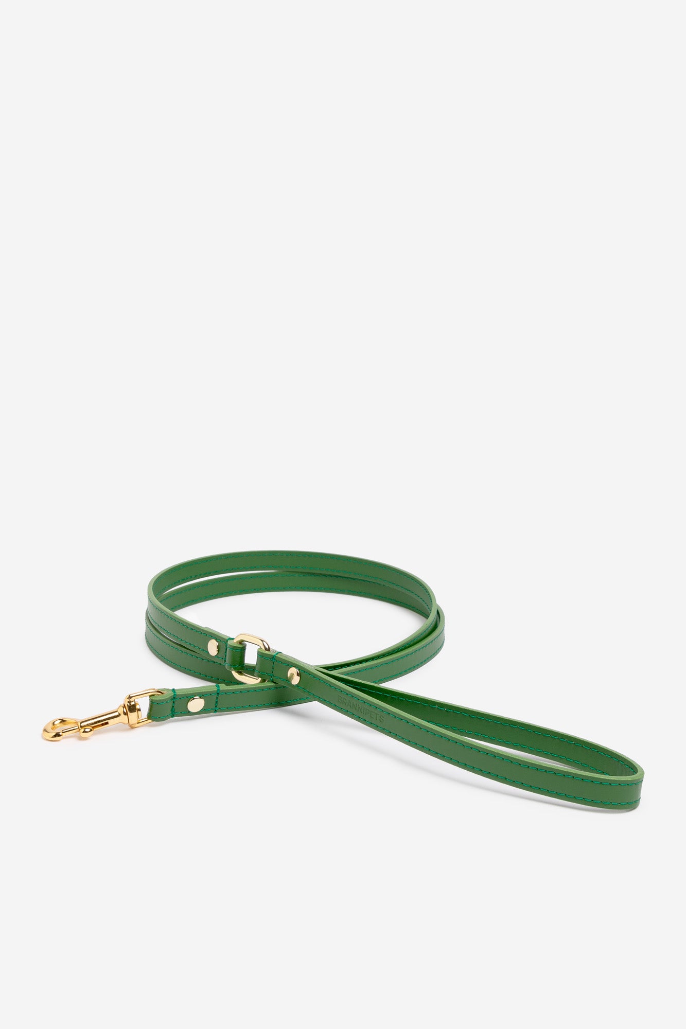 Green Leather Nara Dog Lead