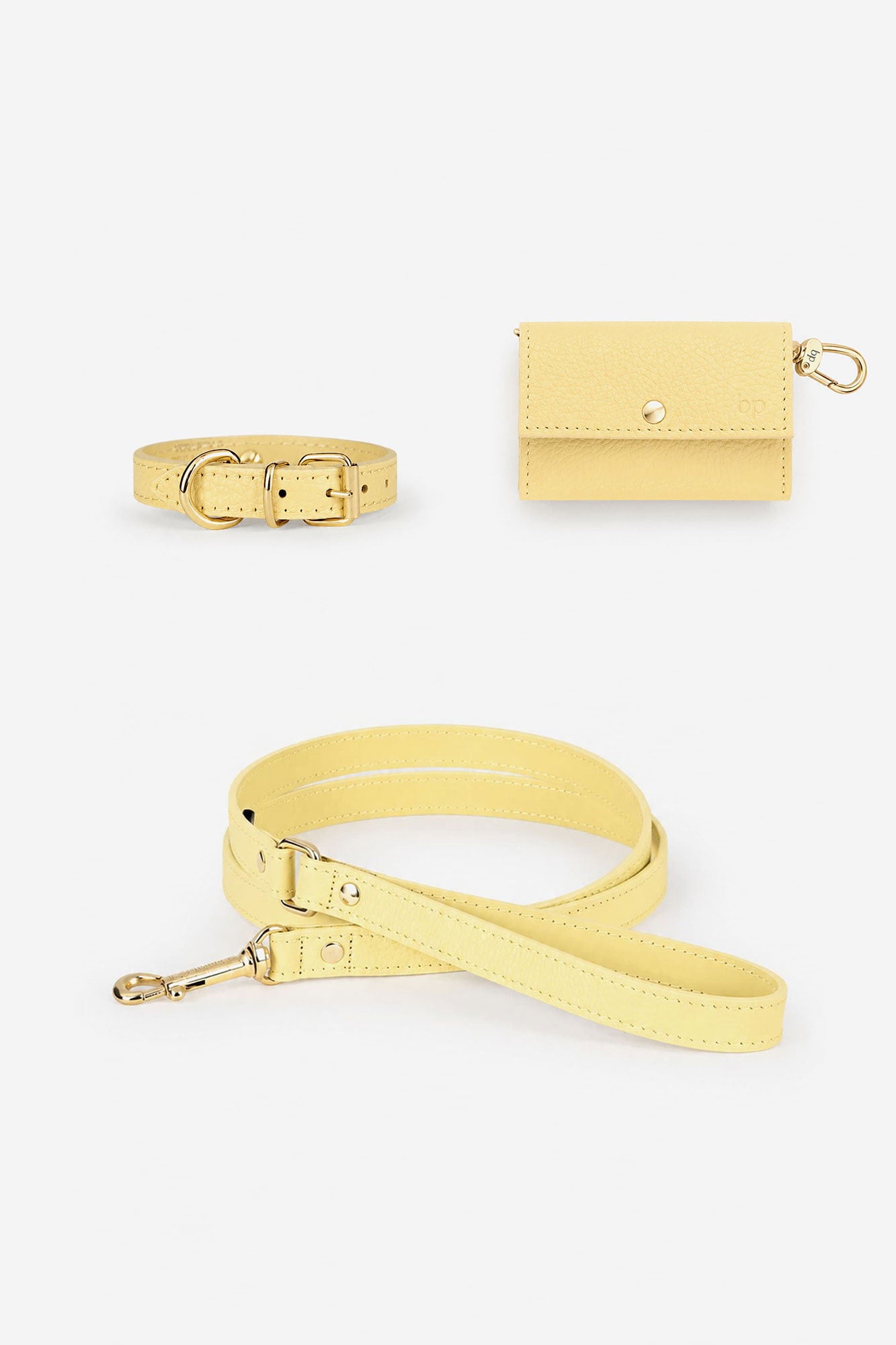 Kit collier Chien Toy Juno jaune