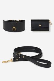 Black Greyhound Nara Collar Set