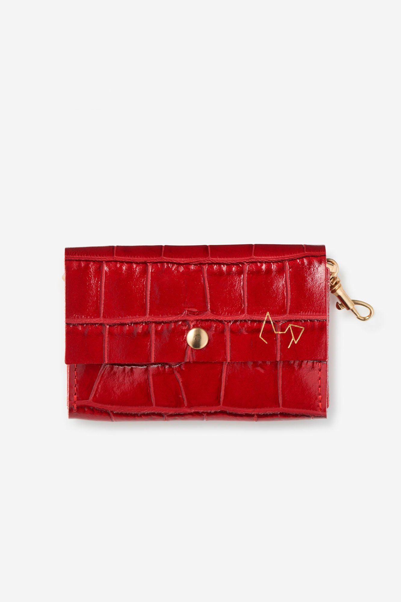 Porta bolsas rojo Lia