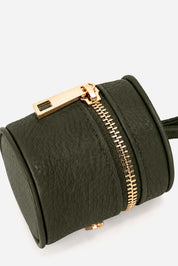 Juno treat pouch dark green