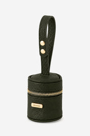 Juno treat pouch dark green