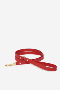 Laisse Chien Nara rouge - Rouge / Classique / Standard