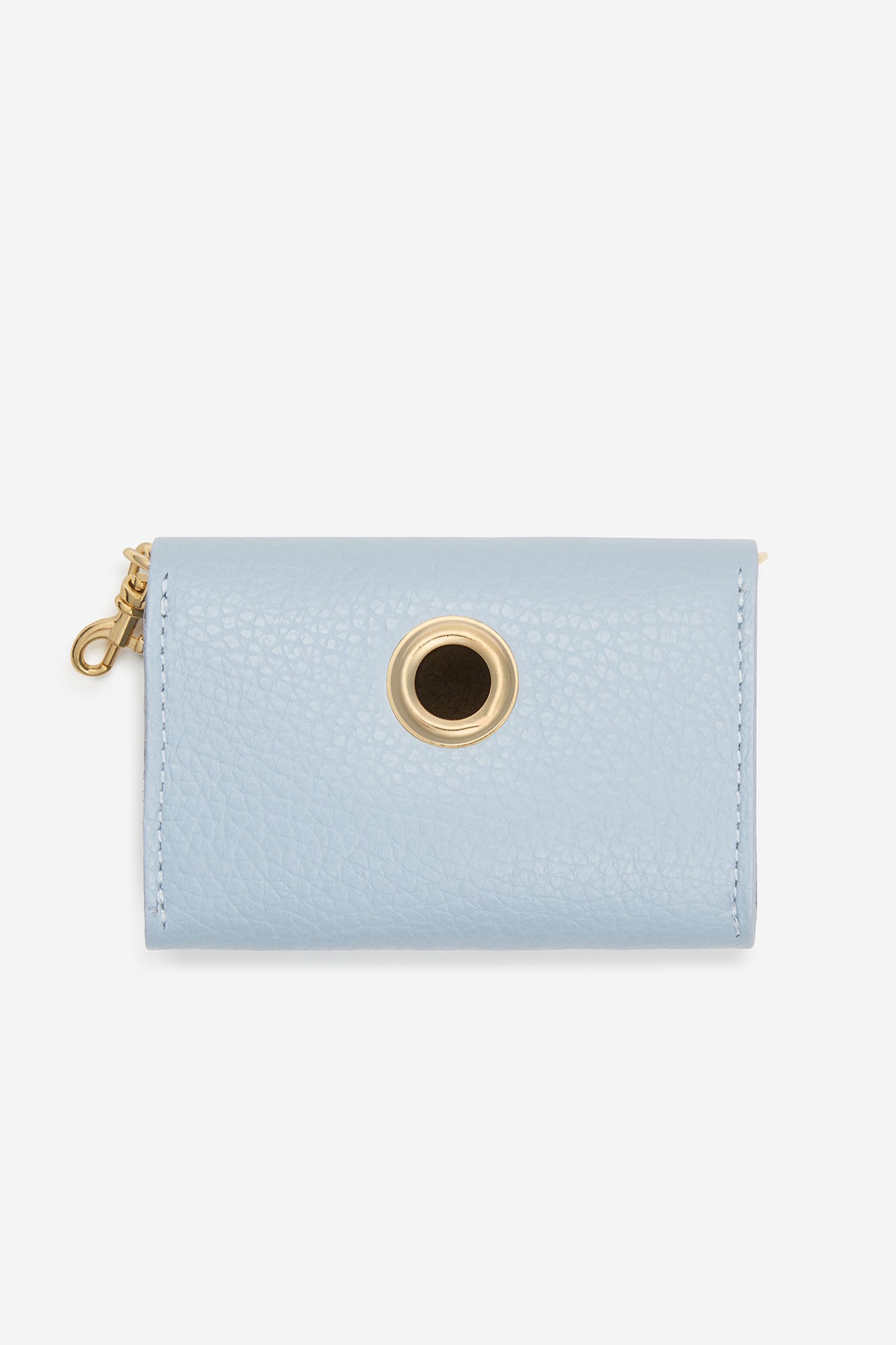 Porta bolsas para perros Juno azul cielo trasera